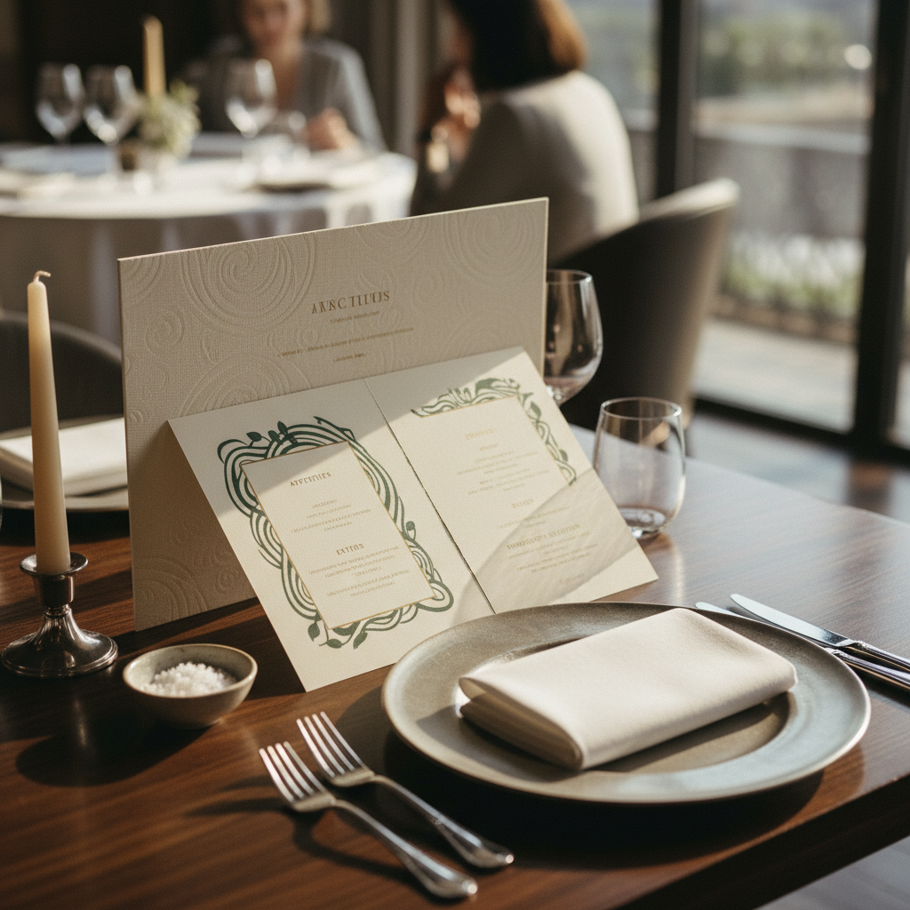 Mastering Fine Dining Menu Design for an Unforgettable Experience