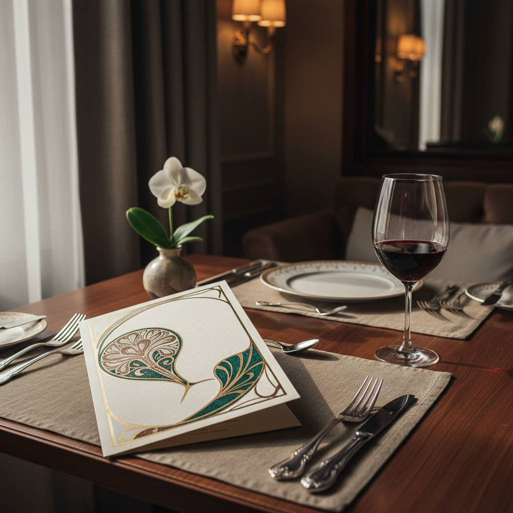 Beyond Dishes: Mastering Luxury Restaurant Menu Design